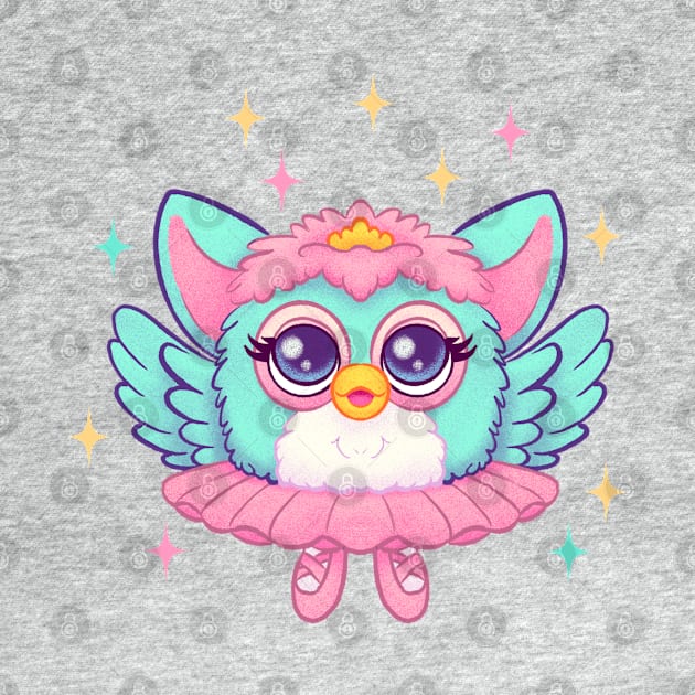 Furby ballet princess by AmyNewBlue